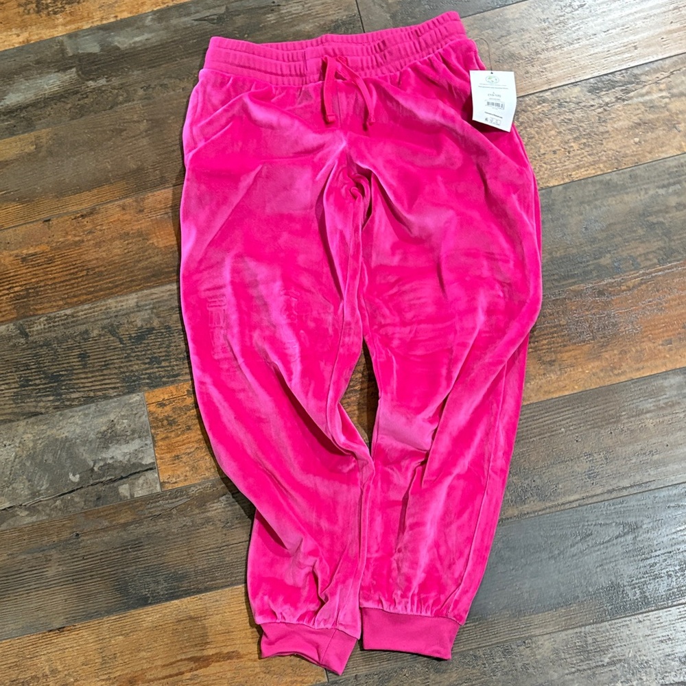 Athletic Works Vibrant Pink Kids Joggers NWT
